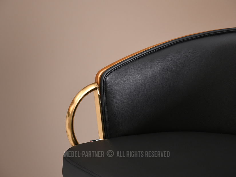 Židle Elviria H (ořech tmavý + černá)