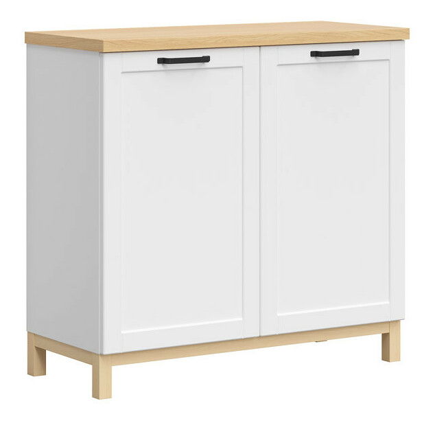 Komoda BRW Haga KOM2D (bílá)