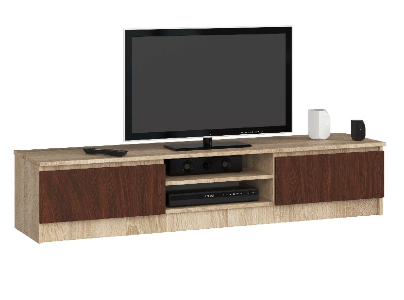 TV stolek Katalina (dub sonoma + wenge)