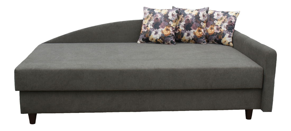 Pohovka BRW Eryk tmavěšedá (P)