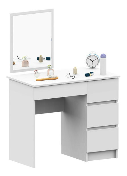 Toaletní stolek Pradosh (bílá)