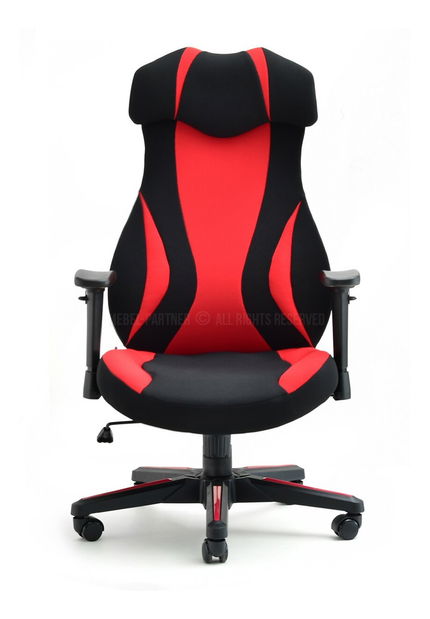 Křeslo Icco (červená + černá)