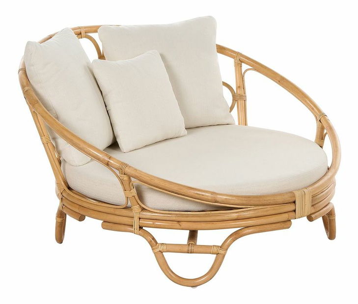 Set 2 ks zahradních křesel Raeburn (přírodní)