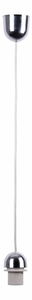 Závěsné svítidlo Fix 1331 (chromová + průhledná)