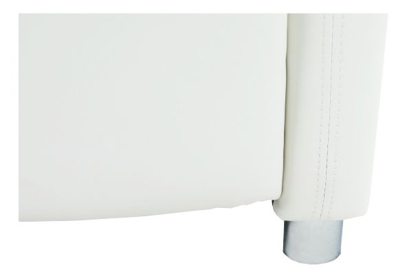 Relaxační křeslo Francesco CH-113100 kůže PU bílá