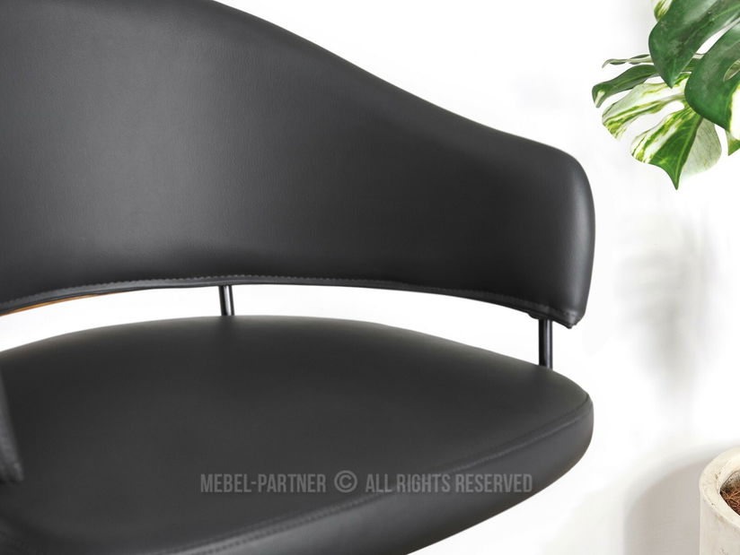 Barová židle CH69 (grafitová + černá)