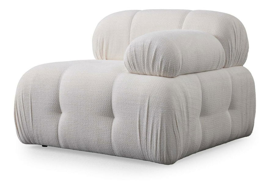 Rohová sedací souprava Pettit 2 (bílá)