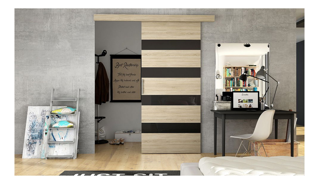 Posuvné dveře Madrazo 5 (dub sonoma)