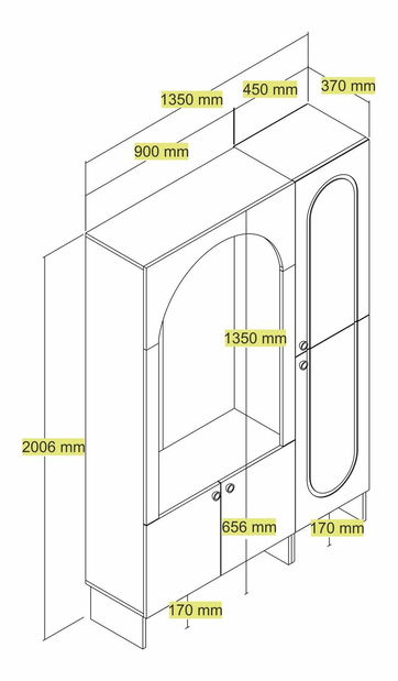 Předsíň Palinka 2 (krémová)