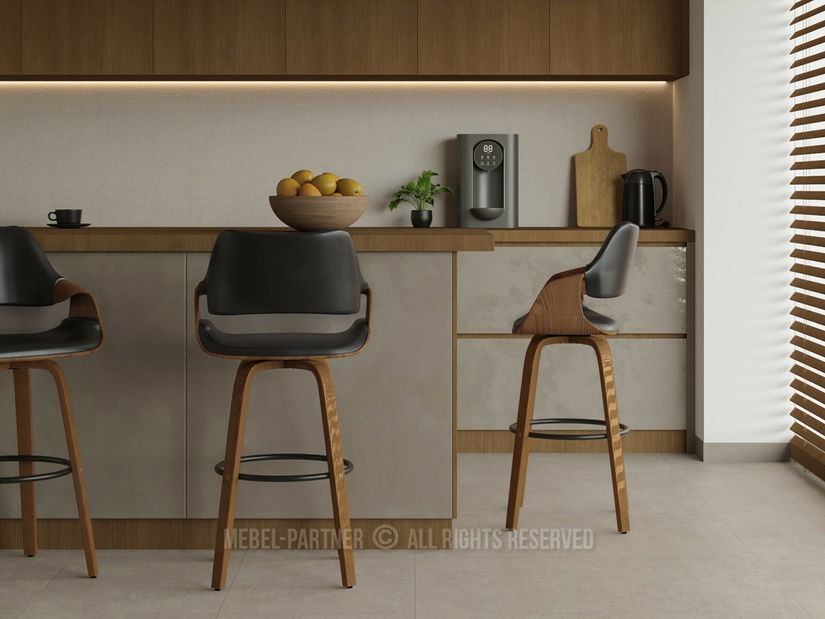 Barová židle Rolenzono H75 (černá)