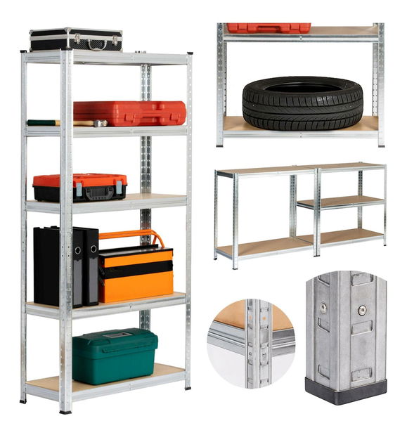 Regál Sustituido 1 (stříbrná)