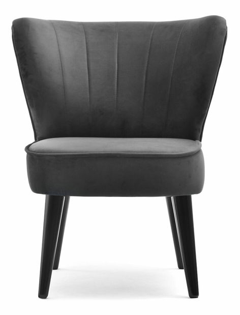 Relaxační křeslo Arginteno (šedá + černá)