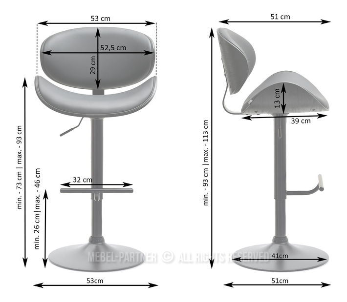 Židle Hitman (ořech tmavý + černá)