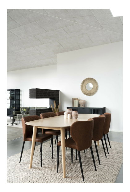 Jídelní židle Paria (hnědá)