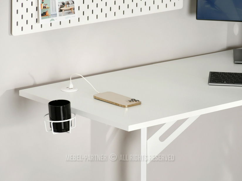 PC stolek Matts C (bílá)