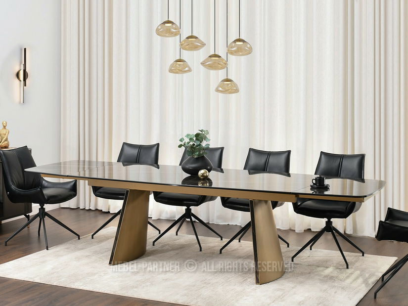 Jídelní stůl Ganamos (černá)