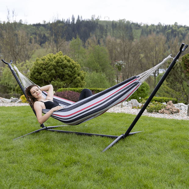 Houpací síť Hismena (vzor pásek)