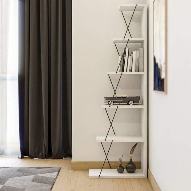 Regál Tlasa (bílá)