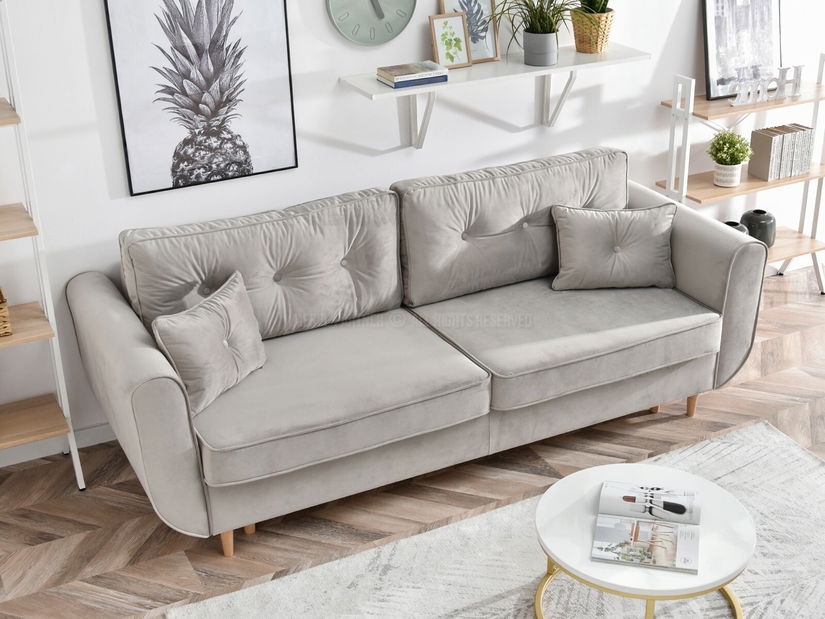 Pohovka dvousedačka Bacteria (béžová)