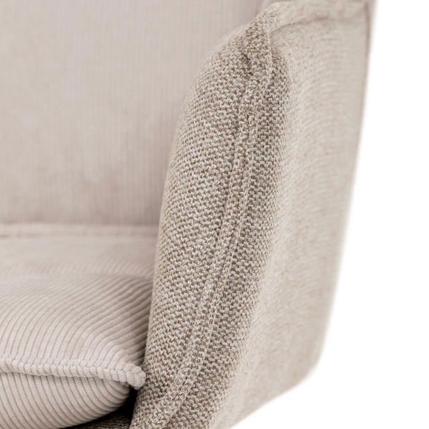 Jídelní židle Defiende (krémová)