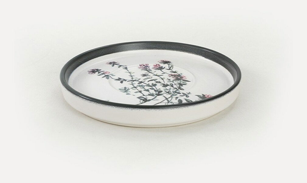 Kávová souprava (12 ks.) Spark (bílá + zelená + fialová + černá)