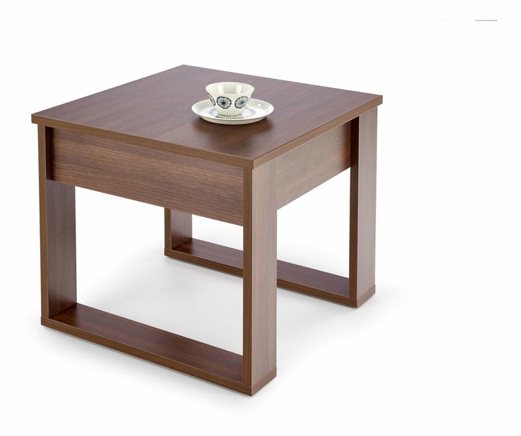 Konferenční stolek Nassia (tmavý ořech)