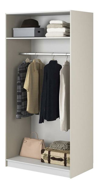 Šatní skříň Forry V (sivobéžová)