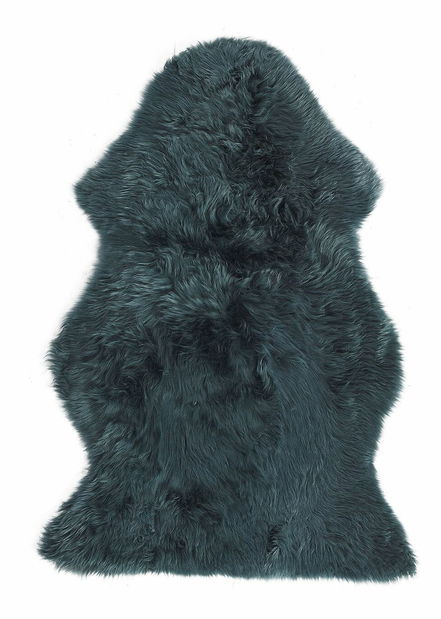 Koberec 65x110 cm ULUNDI (kůže) (zelená)