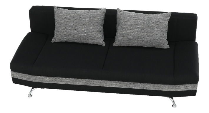 Pohovka Nora černá + šedá