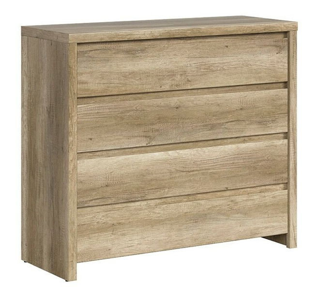 Komoda BRW Kaspian KOM4S (dub monument)