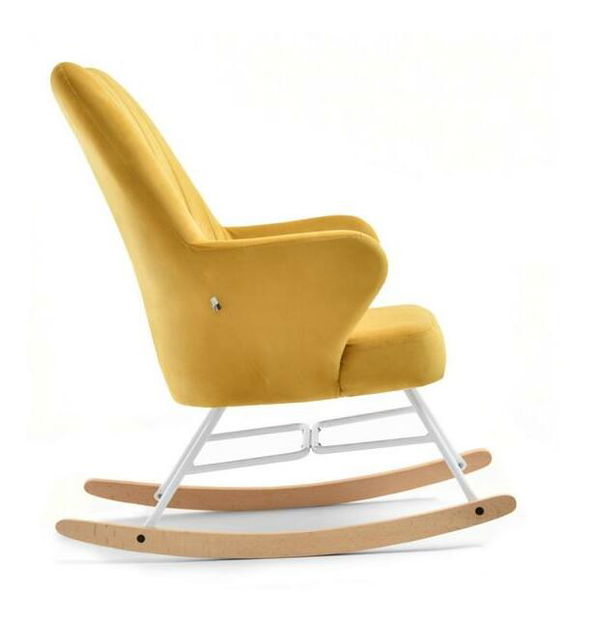 Křeslo Florida (žlutá + buk bílý)