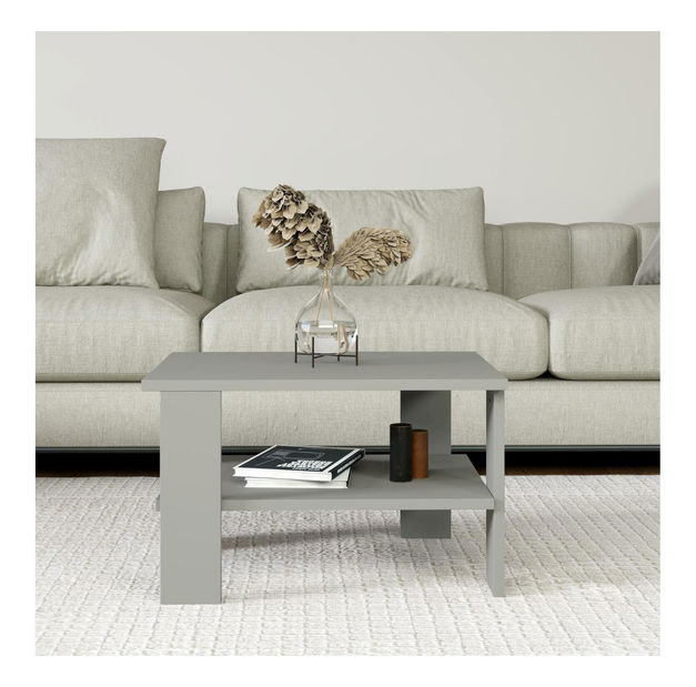 Konferenční stolek Dual (šedá)