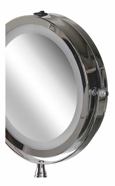 Kosmetické zrcadlo Laoza (stříbrná)