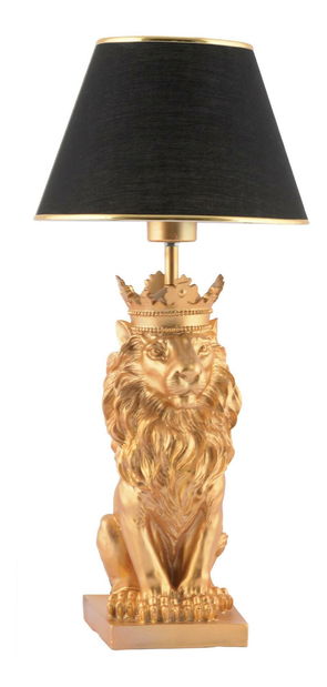 Stolní lampa Grandeleo 1 (černá + zlatá)