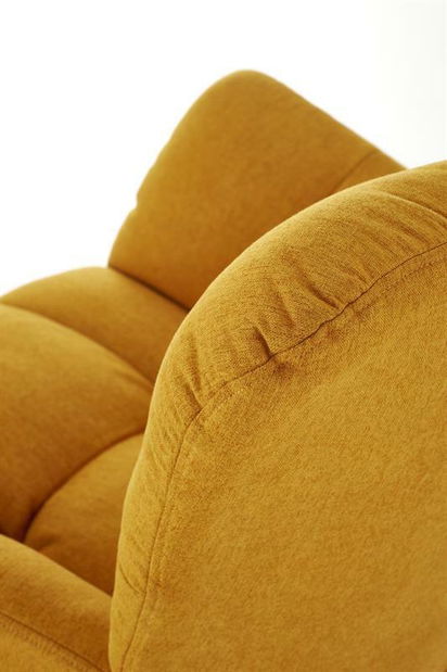 Křeslo Viscos (hořčicová)