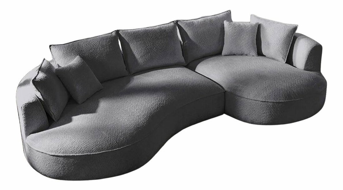 Rohová sedačka Vendy (antracit) (L)