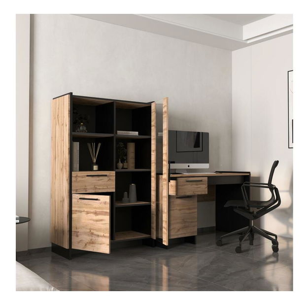 Vitrína Actualmente (dub wotan + černá)