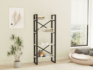 Regál Vikati 2 (bílá + černá)