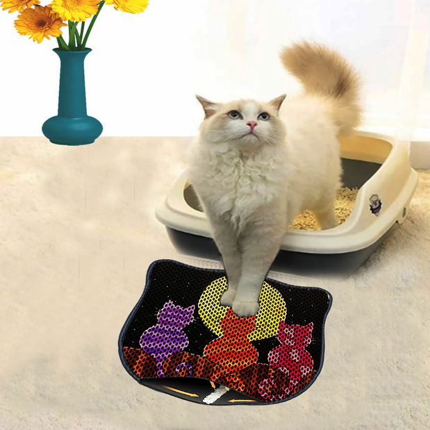 Podložka pod kočičí záchod Kadal 6 (vícebarevné)