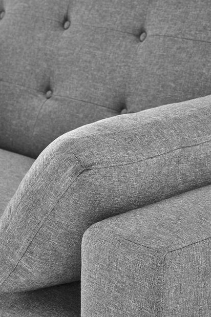 Pohovka dvousedačka Paulito (šedá)