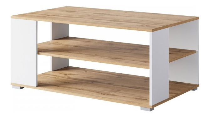 Konferenční stolek Patentada S1 (wotan + bílá)