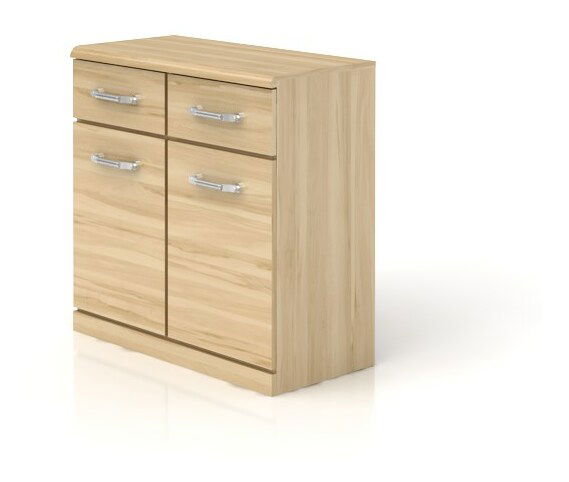 Komoda BRW INDI KOM 2D2S/8/8