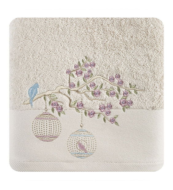 Ručník 140x70 cm Eden 02 (béžová) (3 ks)