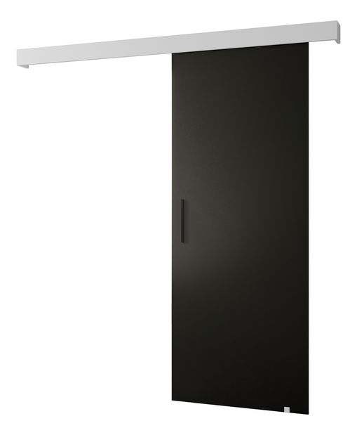 Posuvné dveře 90 cm Sharlene I (černá matná + bílá matná + černá)