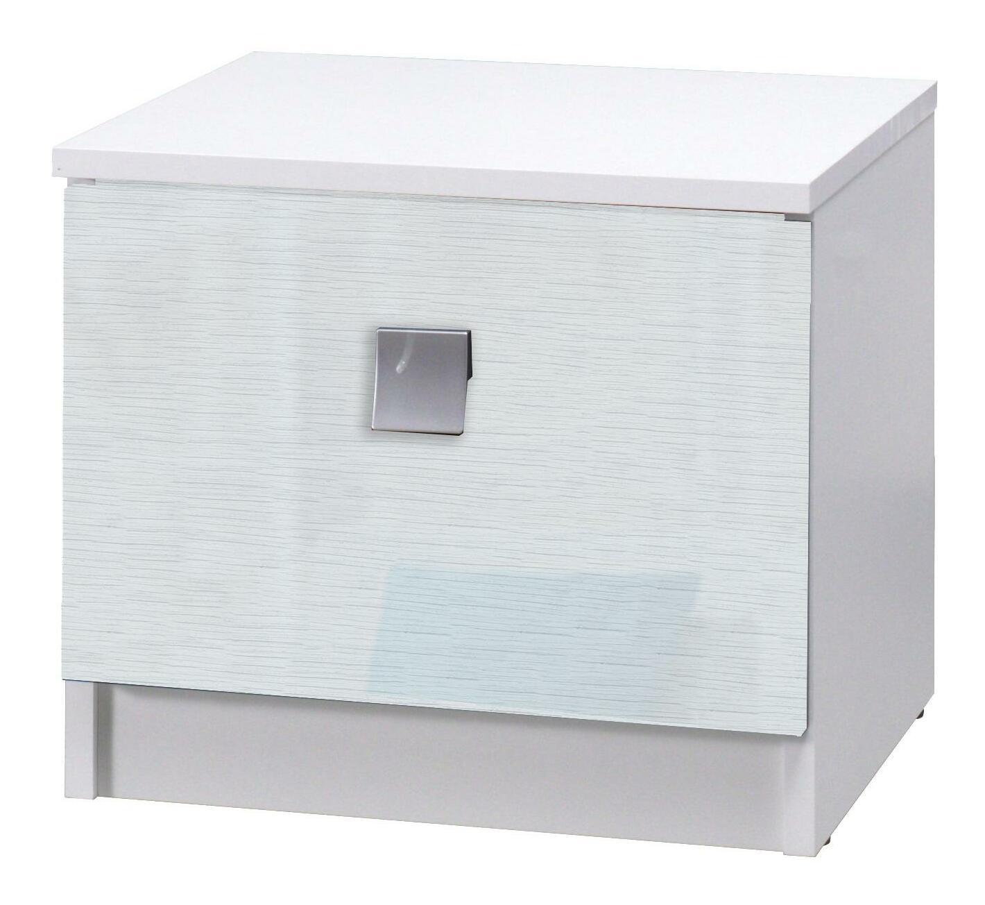 Noční stolek Laurenia (bílá)