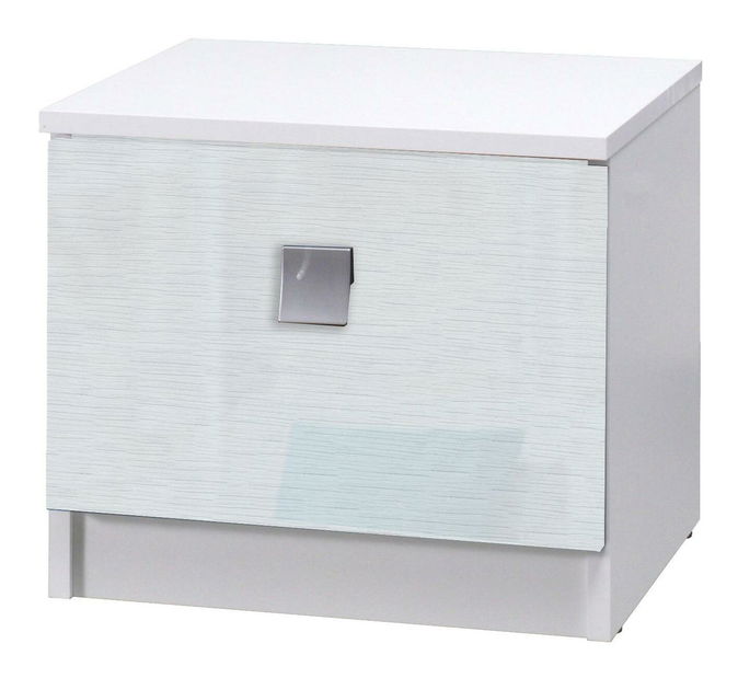 Noční stolek Laurenia (bílá)