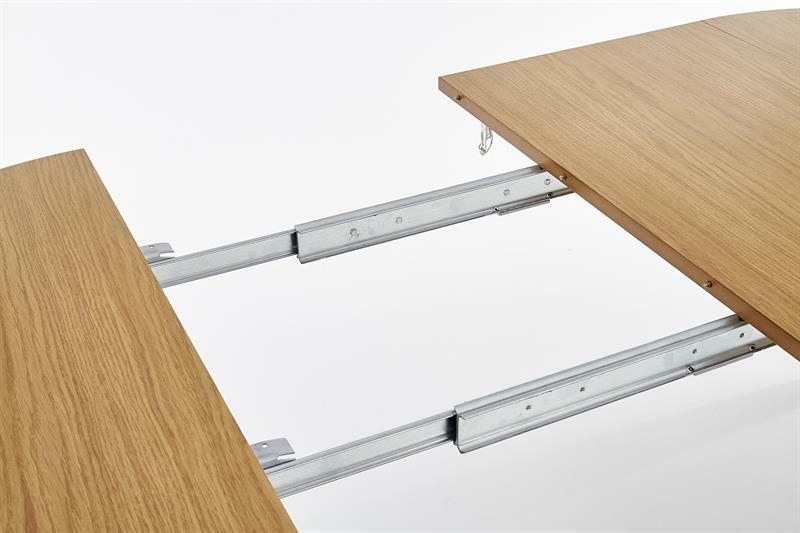 Rozkládací jídelní stůl 100-200 cm Saras (Dub medový + (pro 6 8 osob)