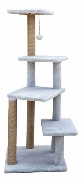 Škrabadlo pro kočky Alesa (šedá)