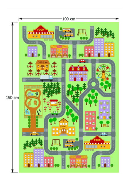 Dětský koberec 100x150 cm Evely