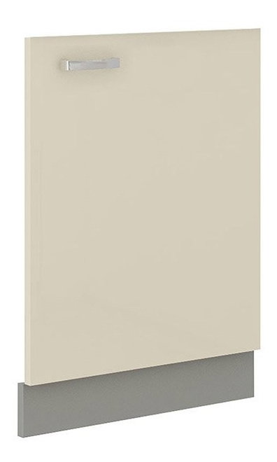 Dvířka na myčku nádobí Milo ZM 713x596 (šedá + krémový lesk)